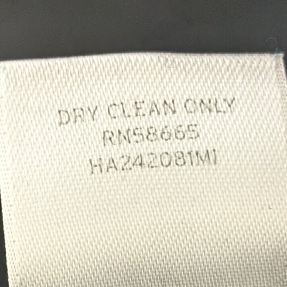 HALOGEN Black Plaid Wool Blend Casual Career Side Zip Jacket; Size S - Picture 6 of 7